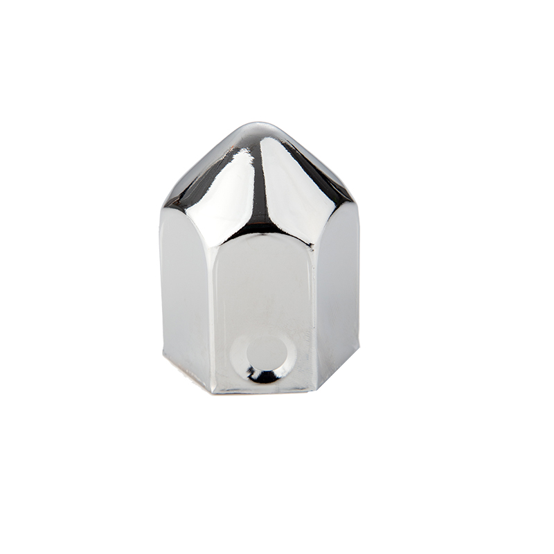 Hex 38mm stainless steel polished lug nut cover height 57mm