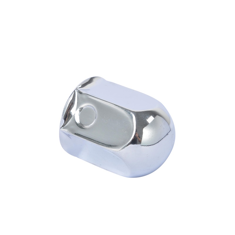 Height 53mm  hex 33mm metal chrome  nut cover truck parts